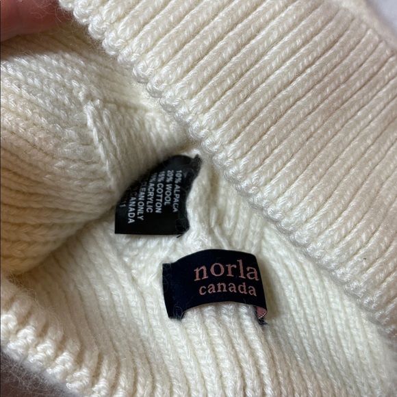 New Knit Toque Hat with Pom Pom - Picture 4 of 5